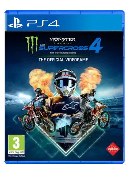 Monster Energy Supercross The Official Videogame 4 PlayStation 4|PlayStation 5|Xbox Series S/X|PC|Xbox One