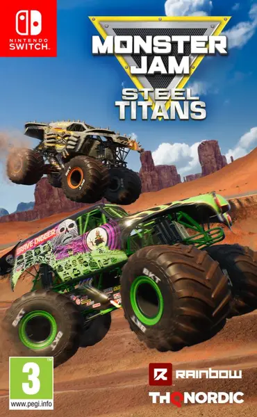 Monster Jam Steel Titans Нинтендо Суич