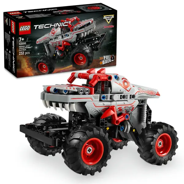Monster Jam ThunderROARus Pull-Back