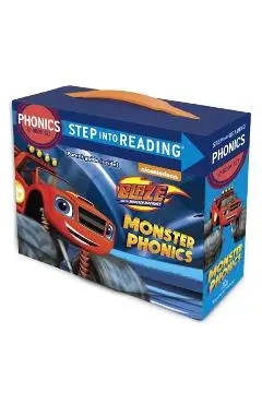 Monster Phonics (Blaze and the Monster Machines): 12 Step Into Reading Books - Jennifer Liberts