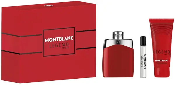 Mont Blanc Legend Red Set - Apă de parfum, 100 și 7.5 ml + Gel de duș, 100 ml