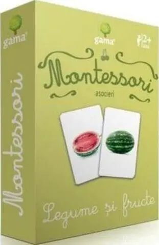 Montessori. Asocieri - Legume si fructe