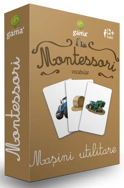 Montessori. Vocabular - Masini utilitare