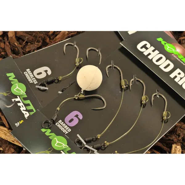 Montura Chod Rig Scurt Nr.6/20Lb 3Buc/pl