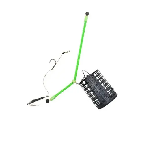 montura prokrapfishing Accesorii pescuit > Nada si momeli cu cosulet 40gr, carlig legat pe fir de par nr. 8