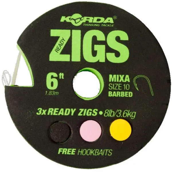 Montura Ready Zigs Barbed Nr.10/8Lb 360cm