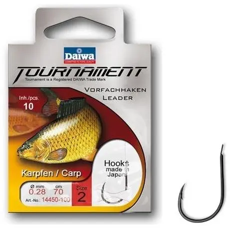 Montura Tournament Pentru Crap Nr.2/10Buc