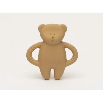 Moonie Natural Teether Cappucino jucărie pentru dentiție