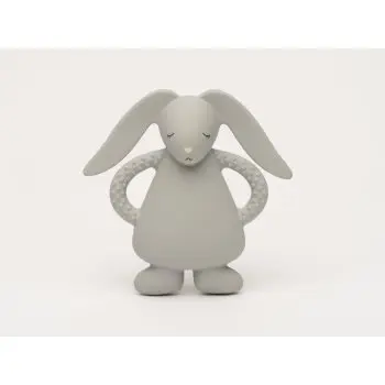 Moonie Natural Teether Silver jucărie pentru dentiție