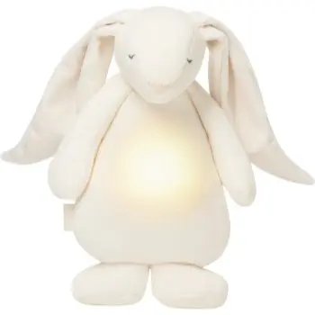 Moonie The Humming Friend 2.0 Organic Cream jucărie de adormit cu melodie