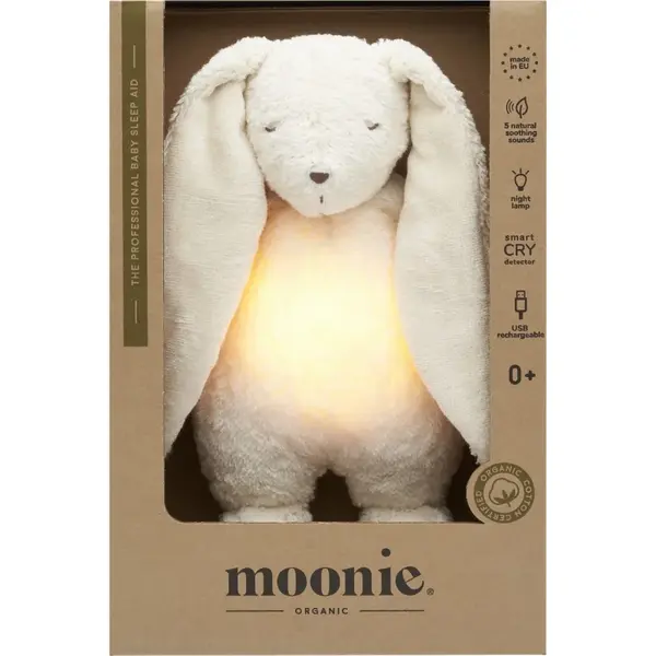 Moonie The Humming Friend 2.0 Organic Polar jucărie de adormit cu melodie 1 buc