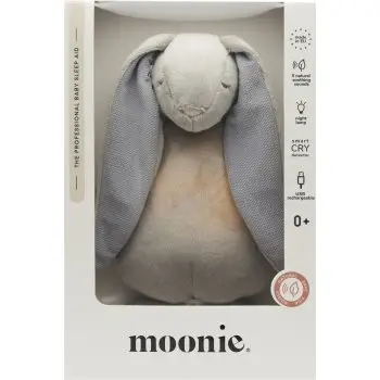 Moonie The Humming Friend 2.0 Silver jucărie de adormit cu melodie