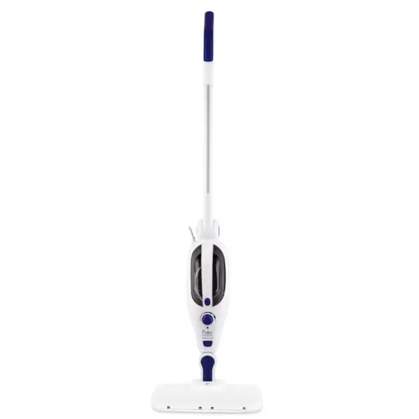 Mop cu abur Fakir Alina Clean, 1300W, rezervor 330ml, 10 accesorii incluse, incalzire in 30 sec, Alb