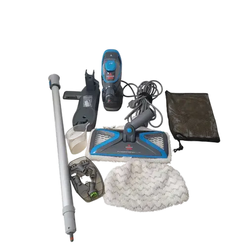 Mop electric cu aburi Bissell PowerFresh SlimSteam, Cap flexibil, Pad dreptunghiular, 1500W