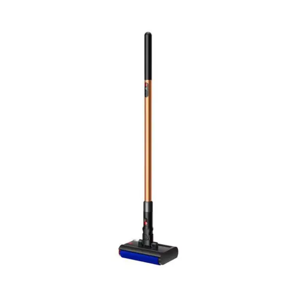 Mop electric fara fir Dyson PencilWash 637239-01, Recipient apa curata 0.3l, Autonomie 30 minute, 2 trepte putere, Ecran LED, Auriu/Albastru