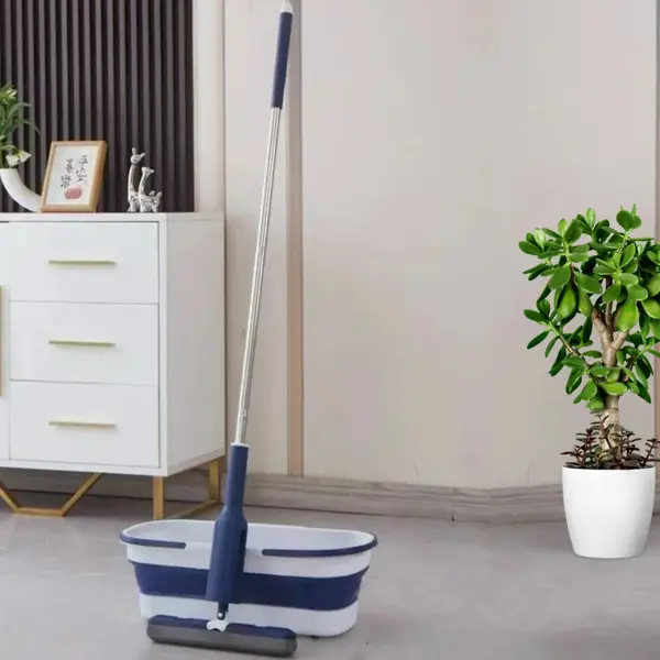 Mop extensibil cu galeata pliabila, Twist Mop