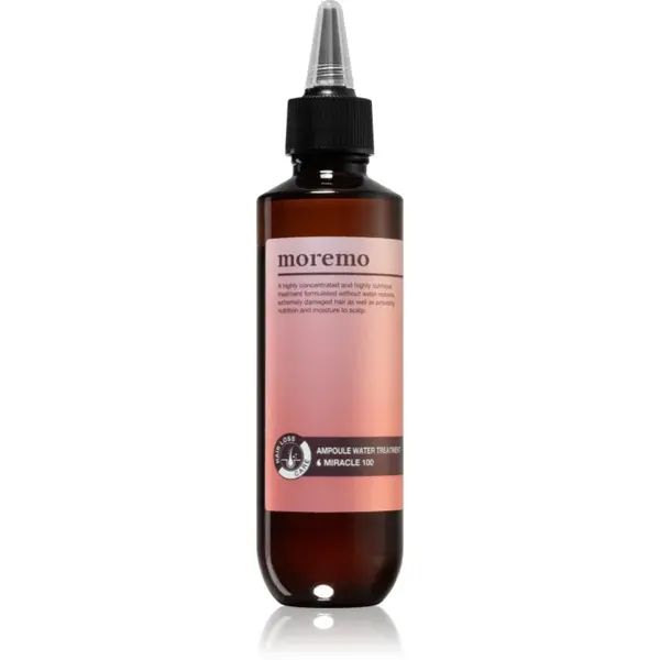 moremo Water Treatment Miracle 100 tratament intens regenerativ pentru par si scalp 200 ml