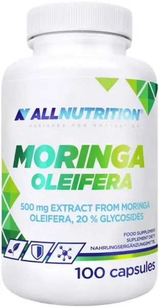 Moringa Oleifera, 100 capsule, AllNutrition