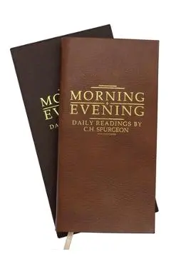 Morning and Evening Tan Leather - Charles Haddon Spurgeon