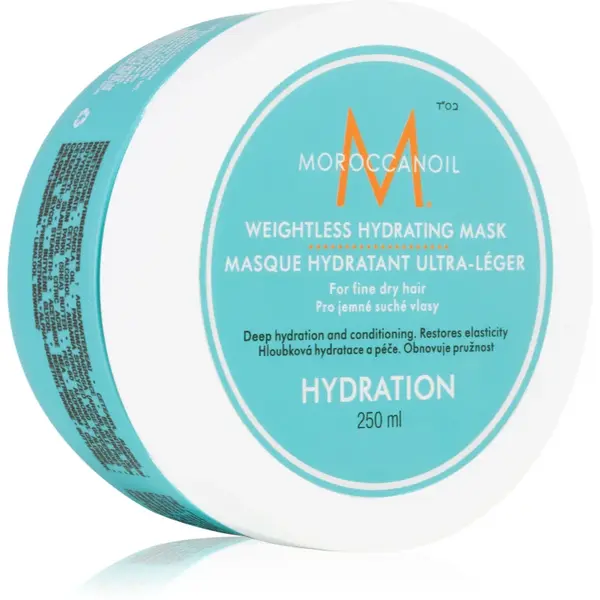 Moroccanoil Hydration Weightless Hydrating Mask mască de hidratare profundă pentru par uscat si fragil 250 ml