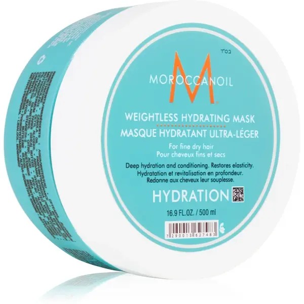 Moroccanoil Hydration Weightless Hydrating Mask mască de hidratare profundă pentru par uscat si fragil 500 ml