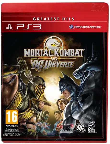 Mortal Kombat Vs. Dc Universe Greatest Hits PS3