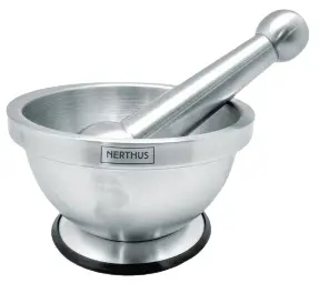 Mortar de bucătărie din oțel Nerthus