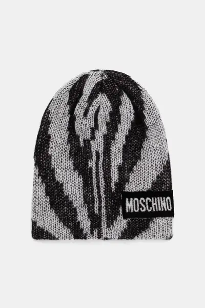 Moschino căciulă de damă cu amestec de lână