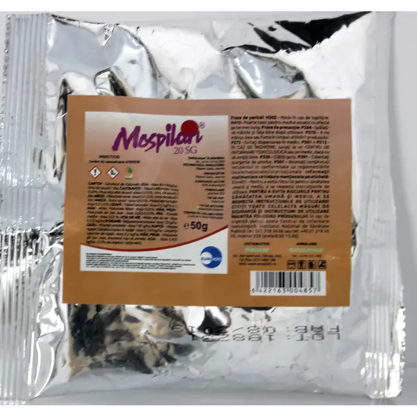 Mospilan 20SG 50 gr insecticid sistemic Nippon Soda (cartof, grau, porumb, ardei solarii, castraveti solarii, varza, ceapa, mar, prun, par, rapita, vita de vie) - Default Title
