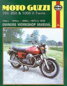 Moto Guzzi 750, 850 & 1000 V-Twins (74 - 78), Paperback/***