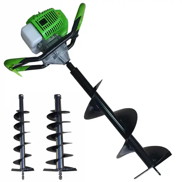 Motoburghiu, Foreza de Pamant Craf-Tec, 6CP, 2 Burghie Incluse ( 150mm, 250mm )