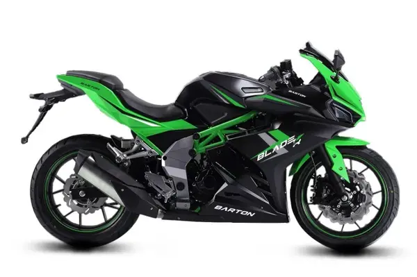Motocicleta Barton Blade-R 125cc, culoare negru verde