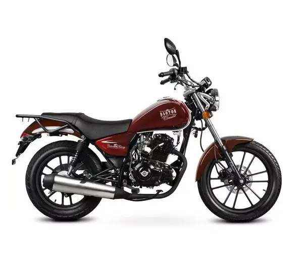 Motocicleta Barton Classic 125cc, culoare visiniu
