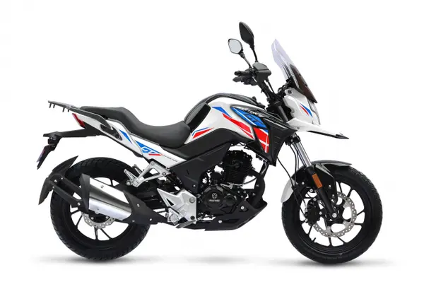 Motocicleta Barton GT 125cc, culoare alb