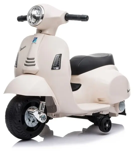 Motocicletă electrică Chipolino - Mini Vespa, albă