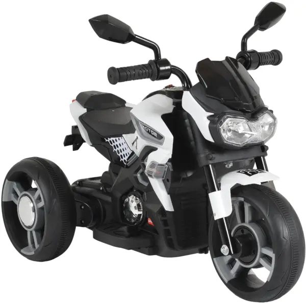 Motocicleta electrică pentru copii Moni - Colombo, alb