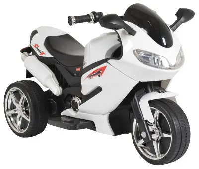 Motocicleta electrică pentru copii Moni - Comet HZBB-1188, alb