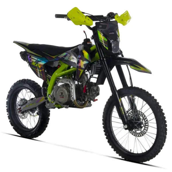 Motocicleta Enduro Cross Asix XB67 140cc, 4T, roti 19 16 , 4 viteze, pornire electromotor, culoare negru verde