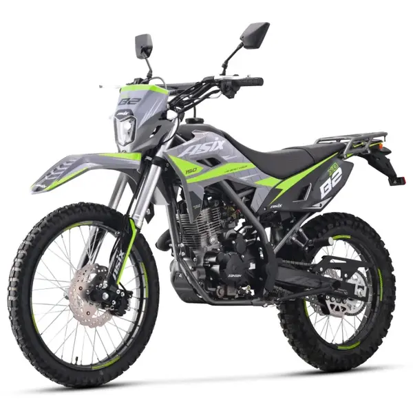 Motocicleta Enduro Cross,Asix XB82, A1, 250cc, 21 18,gri-verde