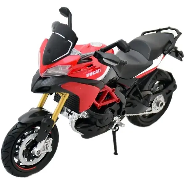 Motocicletă metalică Newray - Ducati Multistrada 1200 S Pikes Peak, 1:12