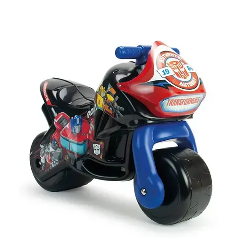Motocicleta Ride-On pentru copii Injusa Transformers Twin Dessert, maxim 30 kg, 18 luni+