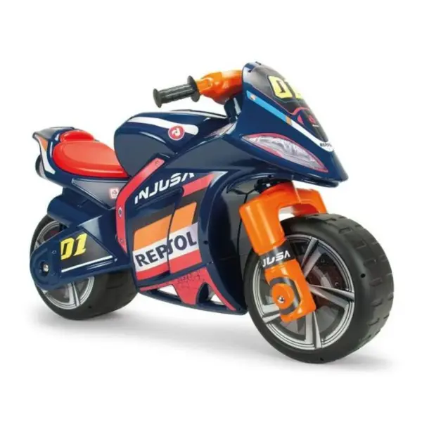 Motocicleta tip ride-on, Injusa, fara pedale, stabila si rezistenta, Repsol Winner