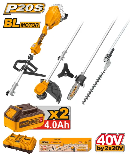 Motocoasa 40V cu 4 Functii INGCO CSTLI2040386