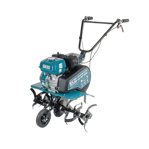 Motocultor compact Könner & Söhnen KS 7HP-850A,7 CP,212 cc, benzina, latime de lucru ≤80 cm, adancime ≤ 31 cm, viteze 1, transmisie curea, lant,maner reglabil vertical,freze la pachet + roata de transport
