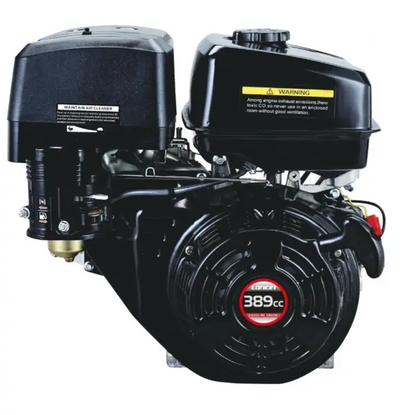 MOTOR BENIZNA LONCIN G390F-I, 13CP, AX PANA, ORIZONTAL, 25.4MM / 71MM