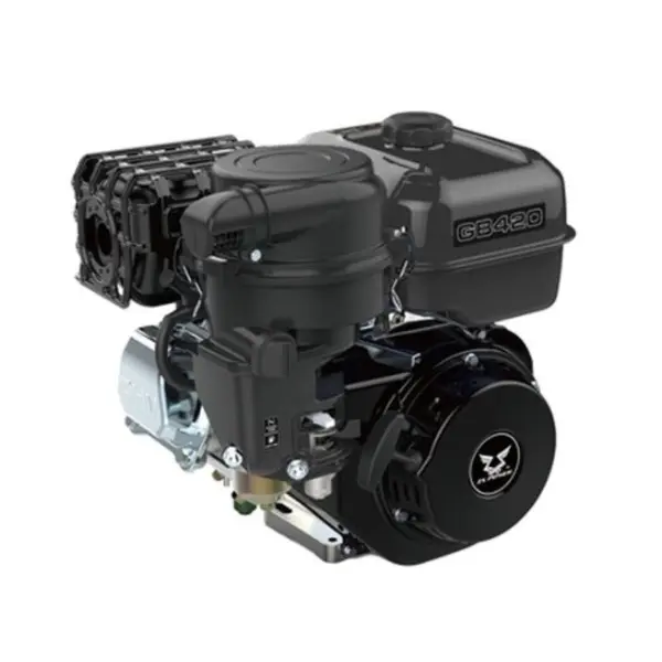 Motor benzina Ohv Zongshen GB420, 420cc, 13cp, ax orizontal conic, (pentru generator)