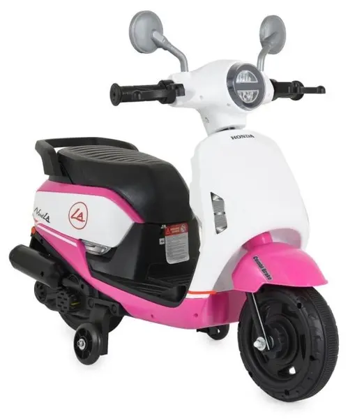 Motor electric cu acumulator Moni - Honda NS125LA, roz