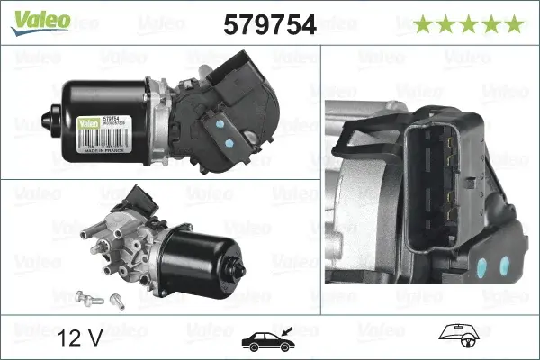 Motor stergator Fata potrivit NISSAN QASHQAI I 11.06-12.13