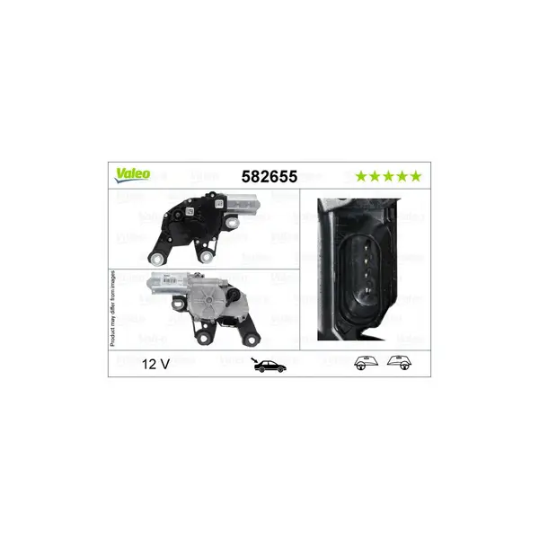 motor stergator VALEO 582655