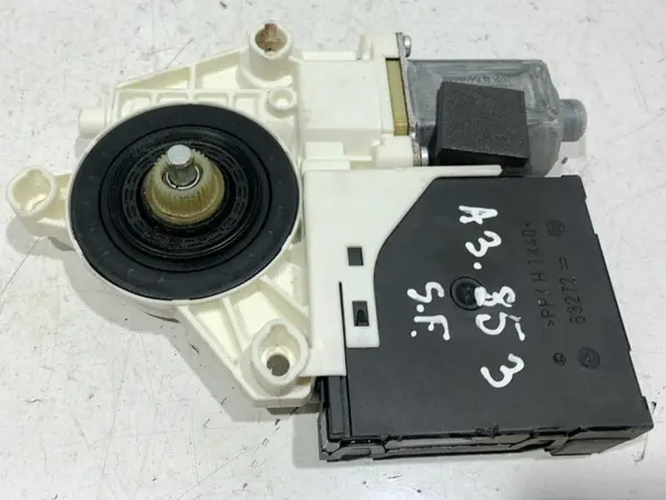 Motoras macara geam dreapta fata cu modul 8P0959802H Audi A3 (2003-2008) [8P1]